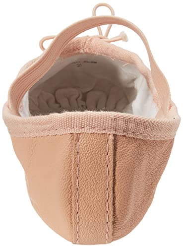Toddler Leather Ballet Slippers - Full Sole Pink 1.5 Little Kid