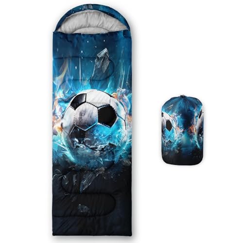 Sea Turtle Kids Sleeping Bag Blue 90in Waterproof Compact Ocean Camping Gear