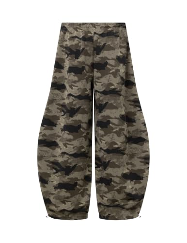 Aelfric Eden Women's Baggy Camouflage Sweatpants Small Unisex Y2K Streetwear