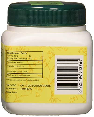 Yi Mu Cao Chinese Motherwort Aboveground Parts - 100 g Granules (E-Fong)