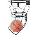 KingDolly Black 360° Swivel Basketball Return System with 3 Buckles - Training Aid
