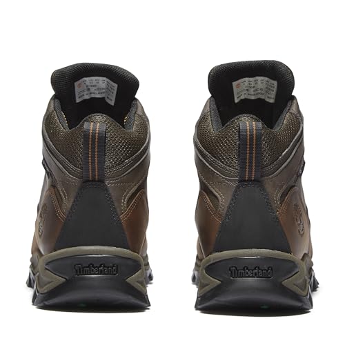 Men's Waterproof Hiking Boots - Timberland Mt. Maddsen 9.5 Dark Brown Full Grain