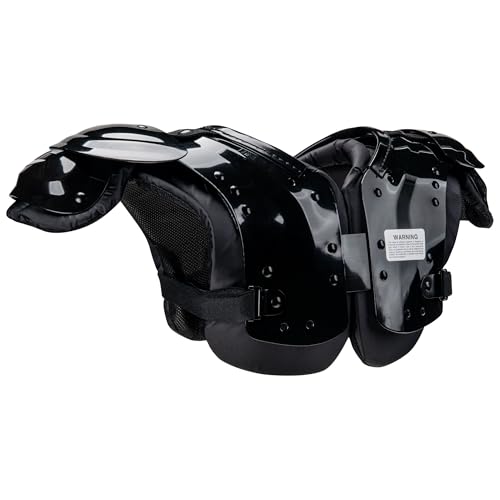 Youth Football Shoulder Pads CHAMPRO Scorpion Black Purple XX-Large Impact Protection