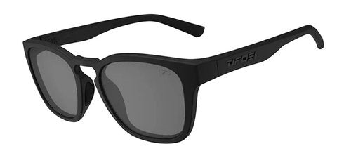 Tifosi Optics Smirk Sunglasses (Blackout, Smoke Polarized)