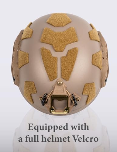 FMATAL GEAR SF High-Cut Tactical Helmet Large-X-Large Sandblast Finish for Airsoft & Outdoor Sports