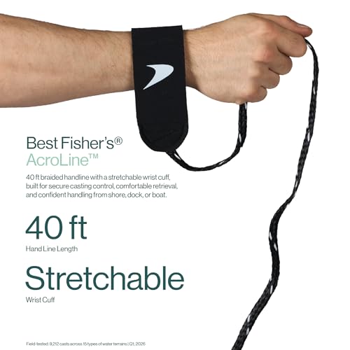 Best Fisher's Core 6-ft Pro Cast Net with 3/8" Mesh & Lead Sinkers