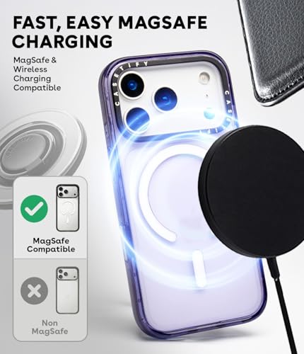 CASETiFY Clear Black Drop Proof Phone Case for iPhone 17 Pro Max 6.9"