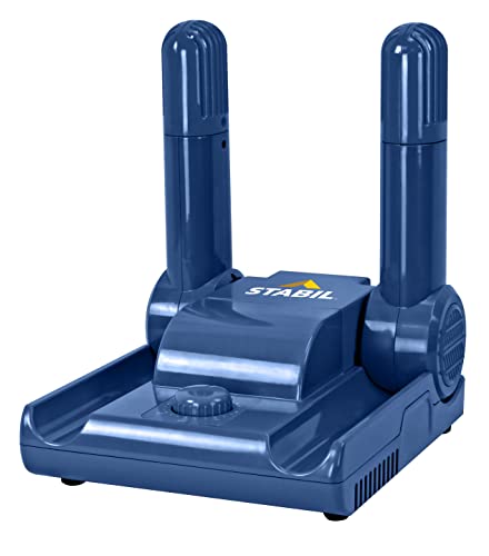 DRYGUY Stabil Shoe Dryer with 2 Ports for Boots, Shoes & Gloves, Blue