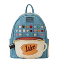 Loungefly Gilmore Girls Luke's Diner Coffee Mug Shoulder Bag - Faux Leather, 10.5x9x4.5"