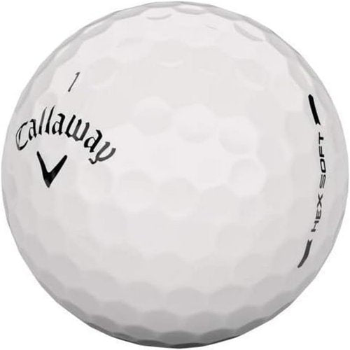 Callaway Hex Soft Golf Balls - Premium White Design for Enhanced Distance and Control