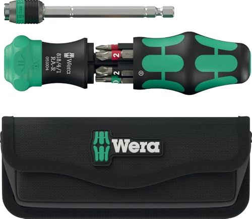 Wera Kraftform Kompakt 20 RA-R Screwdriver Set with Pouch - 6 Pieces