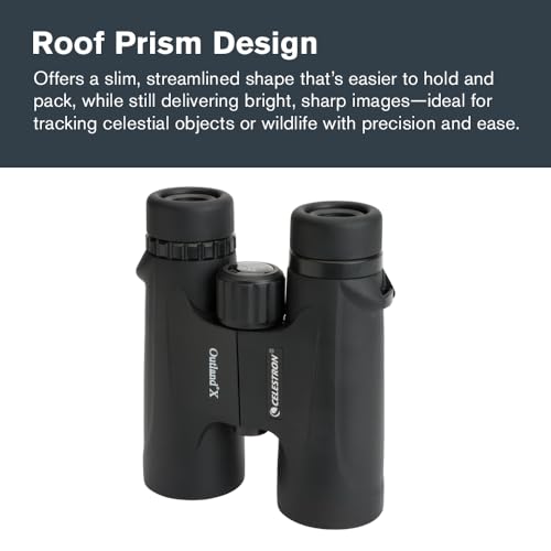 Binoculars 8x42 Outland X for Birding & Nature Viewing – Celestron