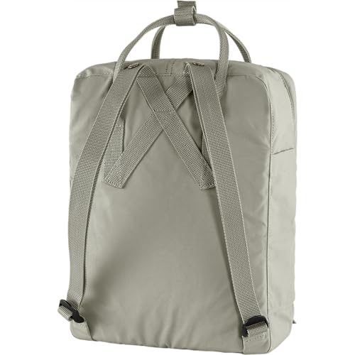 Fjällräven Kanken Backpack - Water-Resistant Vinylon Fabric, Classic Design, School & Travel - Fog Variant
