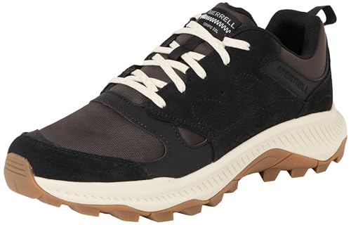 Merrell Men's Tempo Sol Hiking Shoes 9 Coal - Breathable Mesh & Eco-Friendly Design