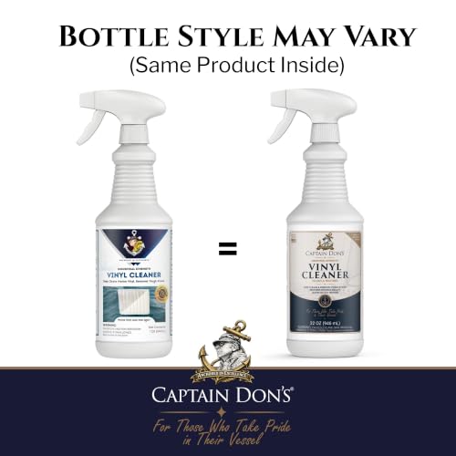 Boat Vinyl Cleaner - Deep Stain Removal for Marine Upholstery & Surfaces