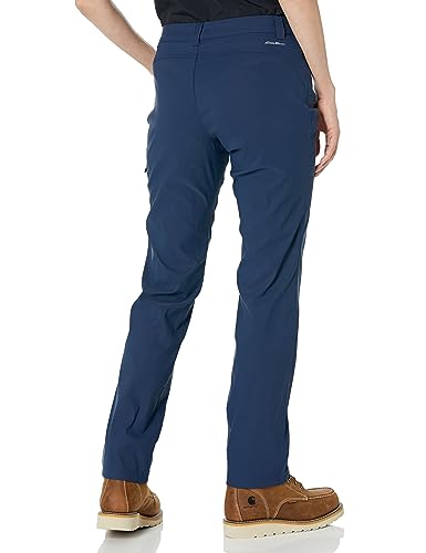 Eddie Bauer Women's Rainier Pant - Med Indigo, Size 4, Rainproof Outdoor Pants
