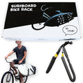 Ho Stevie! Surfboard Bike Rack - Black for Bikes Up to 8 Feet Shorter