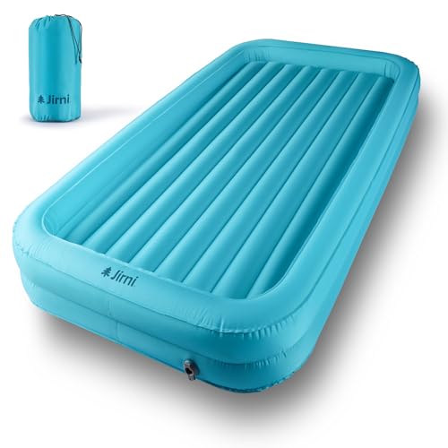 Inflatable Toddler Travel Bed with Built-In Pump & Safety Bumpers