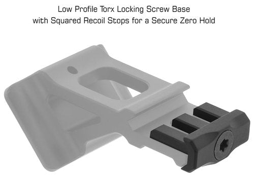 UTG Super Slim RMR Mount, 45 Degree Angle, Picatinny