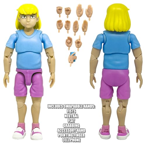 Wrestling Crowd Fan Figures Set - Series 1 with 4 Collectible Characters