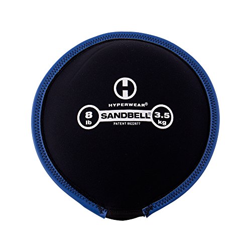 Hyperwear SandBell Sandbag 20 lb Pre-Filled USA Sand for Fitness & Training
