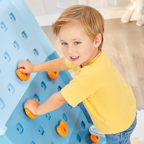 Little Tikes Kids Climbing Wall and Tent Playset - Indoor & Outdoor Active Play for Ages 3+