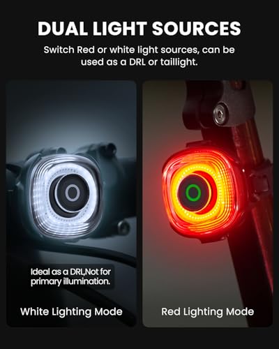 Magicshine SEEMEE 150MAG Magnetic Rear Bike Light - 150 Lumens, USB-C Rechargeable, IPX6 Waterproof, Group Sync Control