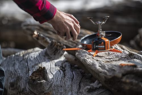 Ultralight Camping Stove with Regulator - Fast Boil & Adjustable Heat