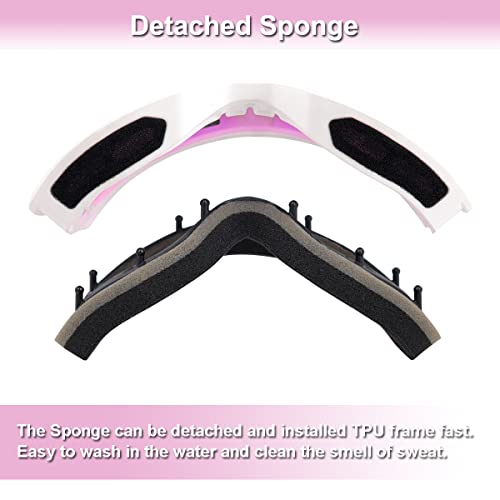 Pink Frame Over-Glasses Ski Snowboard Goggles with Interchangeable Foam