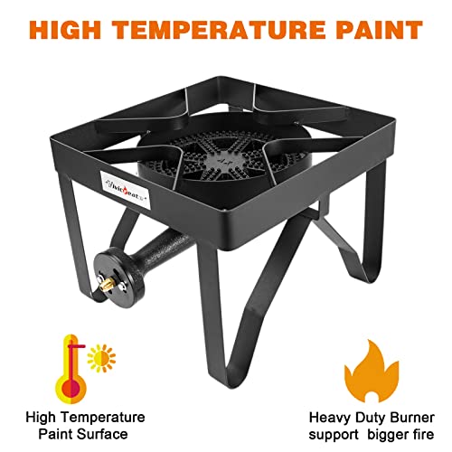 Vivicreate 185,000 BTU High Pressure Propane Outdoor Burner Stove - Normal