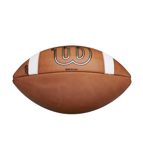 Official Size Leather Football Blemish Practice Ball for American Football