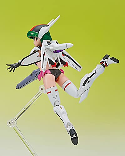 Aoshima Macross Frontier VF-25F Messiah Model Kit with Ranka Lee, Multicolor