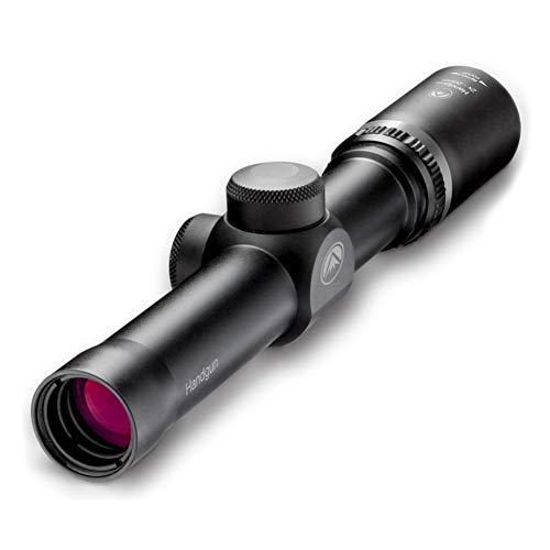 Handgun Scope 2X20mm Plex Reticle Matte Black for Hunting & Recoil