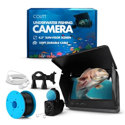 Underwater Fishing Camera - Portable Fish Finder for Ice & Open Water