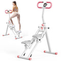 BULAPEACH Pink Vertical Climber Stair Stepper for Full Body Workout Home Exercise