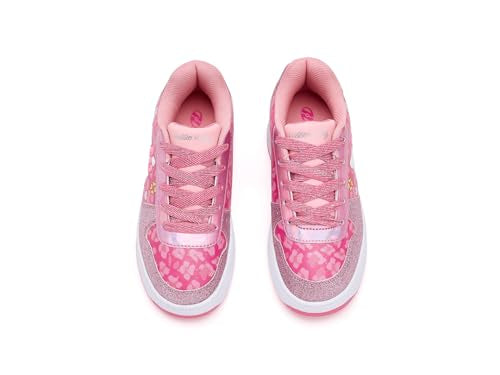 Heelys Kama HKC Kids Roller Shoes - Pink Light Pink, Lace-Up, Cushioned Fit