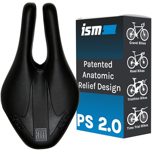 Noseless Bike Saddle PS 2.0 - Triathlon, Time Trial & Road Cycling Seat