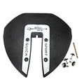 Boat Hydrofoil Stabilizer for 40-300 HP Outboard Motors Silver