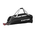 Baseball & Softball Equipment Bag with Wheels - Black & White, 38-Inch Capacity