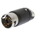 50 Amp Locking Power Plug - Industrial Heavy Duty 125/250V 3 Pole 4 Wire