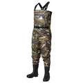 Men's Breathable Veil Camo Waders - Medium / Veil Pattern for Hunting & Fishing