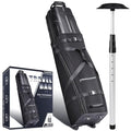 CHAMPKEY Golf Travel Bag with Hard Top & Oversized Wheels – Premium Oxford Fabric 53 Inch