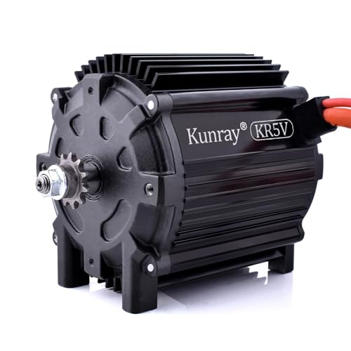 Kunray KR5V V2 72V 5000W Brushless DC Electric Motor for E-Bikes & Scooters