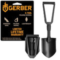 Gerber E-Tool Tactical Folding Shovel M - Camping & Survival Gear with Serrated Edge