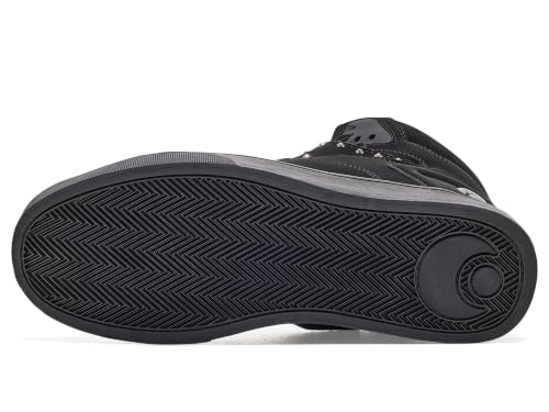 Osiris Mens Rize Ultra Skate Shoes Black/Black, Size 10 - High Comfort & Style