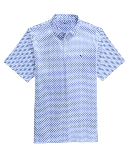 Performance Polo Shirt for Men - X-Large Blue Palmetto