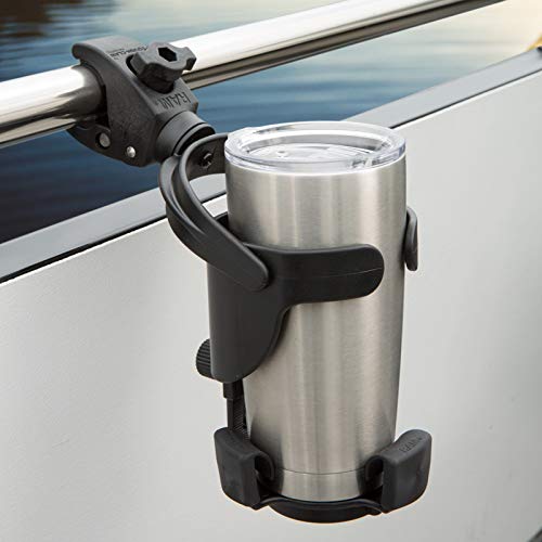 RAM Mounts Motorcycle Drink Holder XL with Self-Leveling and Tough-Claw