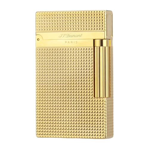 Gold Classic Ligne 2 Style Refillable Lighter with Ping Sound – French Craftsmanship