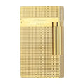 Gold Classic Ligne 2 Style Refillable Lighter with Ping Sound – French Craftsmanship