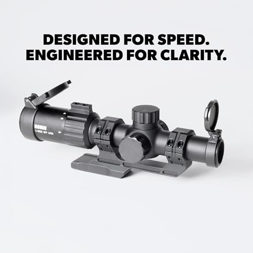 Triton Ronin 1-6x20 Second Focal Plane Rifle Scope Black C5 Variation